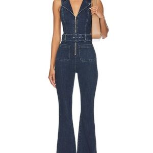 Show Me Your Mumu Jacksonville Denim Jumpsuit